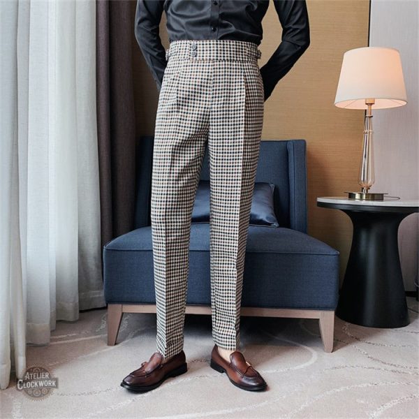 Pantalon Taille Haute Homme - Victorien - vue 3