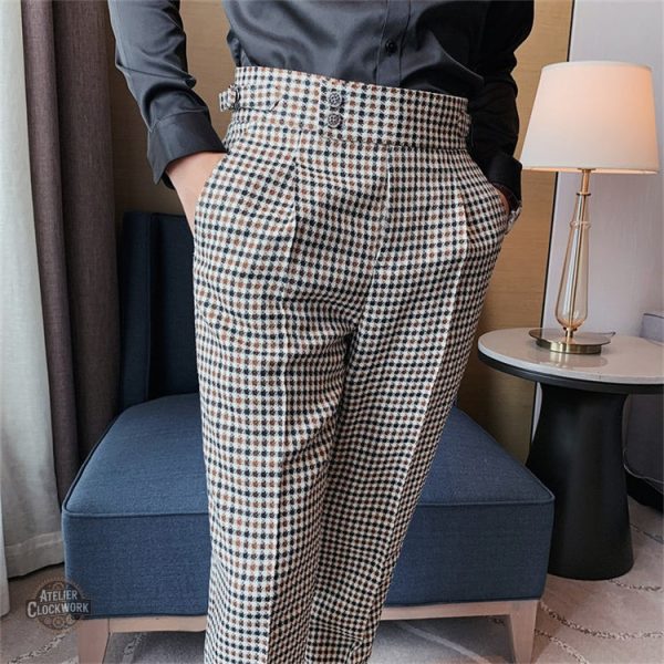 Pantalon Taille Haute Homme - Victorien - vue 4