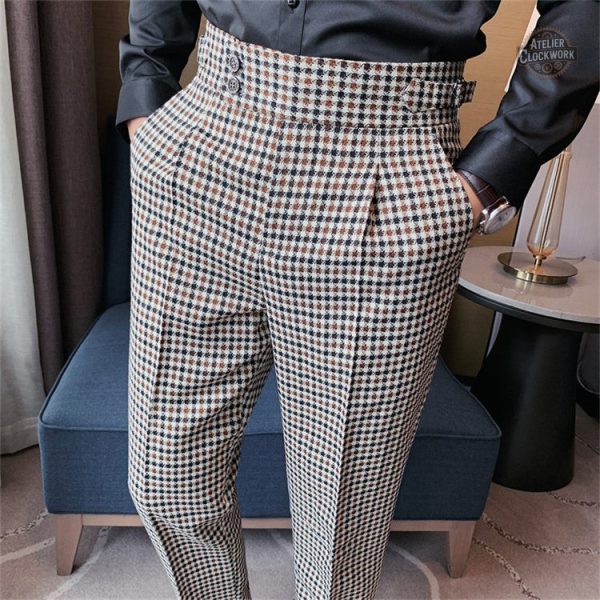 Pantalon Taille Haute Homme - Victorien - vue 5