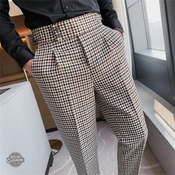 Pantalon Taille Haute Homme - Victorien - vue 6