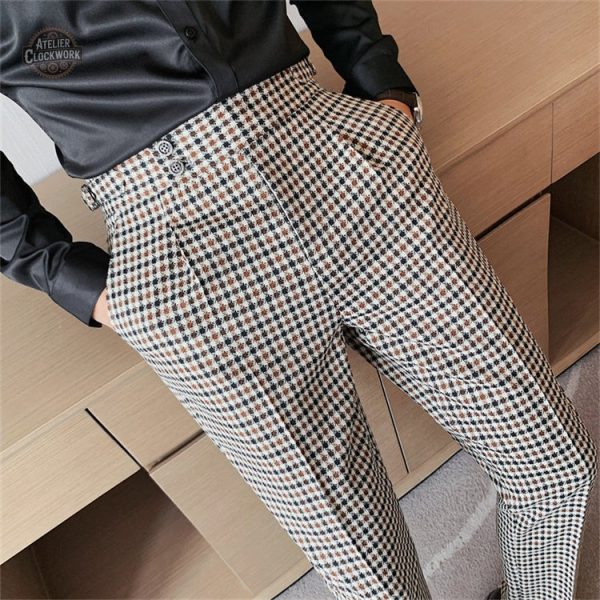 Pantalon Taille Haute Homme - Victorien - vue 12