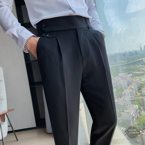 Pantalon dandy Steampunk élégant et audacieux
