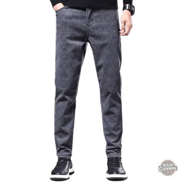 pantalon-tartan-gris-steampunk-store-1 Pantalon Steampunk Gareth Lestrade pour homme