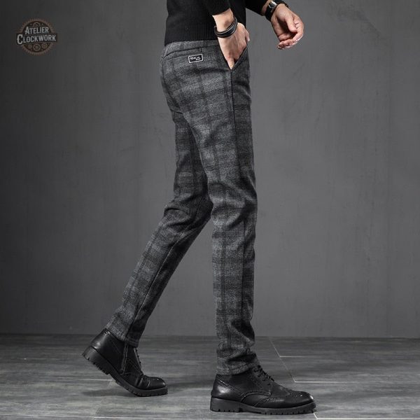Pantalon dandy Steampunk avec style audacieux