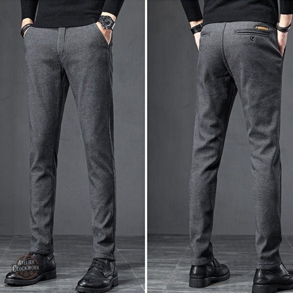 Pantalon Steampunk pour homme, style dandy raffiné