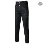 Pantalon Victorien Homme en brocart vintage