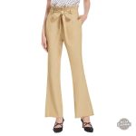 Pantalon Steampunk élégant Flare pour femme