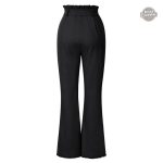 Style Steampunk féminin, pantalon évasé élégant