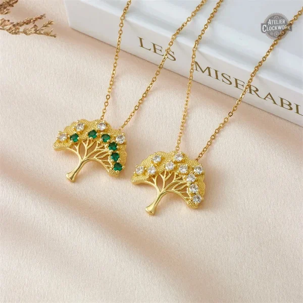 Pendentif tendance Arbre de Vie pour les passionnées de steampunk