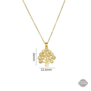 Pendentif Arbre de Vie en style vintage