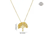Pendentif Arbre de Vie, mélange de passé et futur