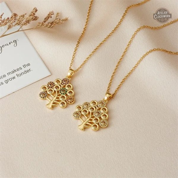 Pendentif Arbre de Vie, design artistique et intemporel