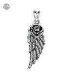 Accessoire steampunk : pendentif en forme d'aile