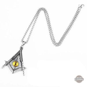Conspiracy, pendentif audacieux pour dandy moderne