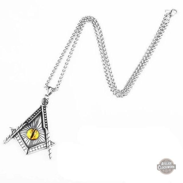 Conspiracy, pendentif audacieux pour dandy moderne