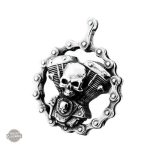 Pendentif Biker en Acier Inoxydable 316L