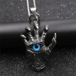 Bijou Khamsa au style audacieux pour homme