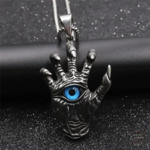 Bijou Khamsa au style audacieux pour homme