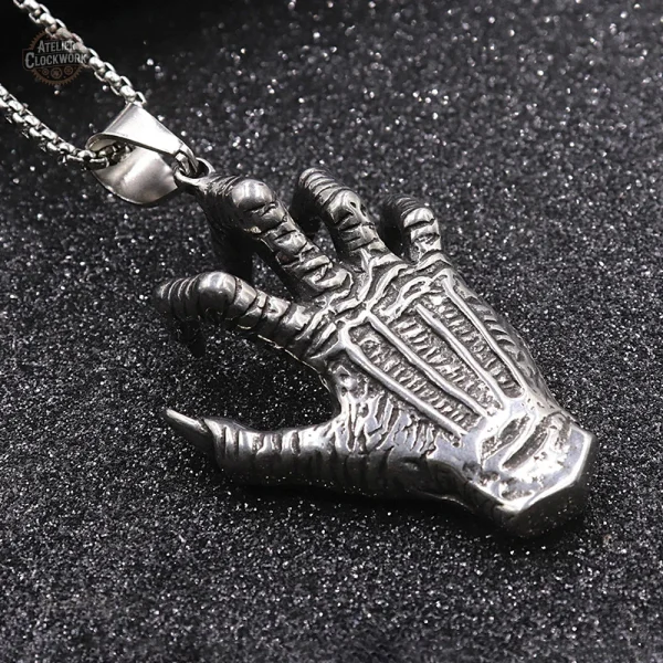 Pendentif homme inspiré du design Steampunk