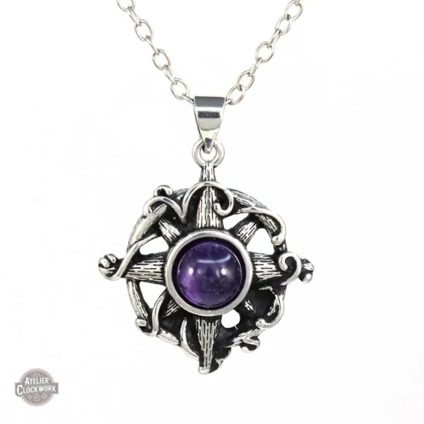 pendentif-mauvais-oeil-steampunk-store-1 Pendentif Steampunk Devil One pour homme élégant