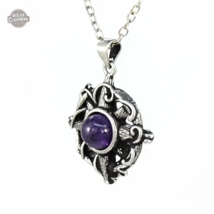 Pendentif pour homme inspiré du design steampunk