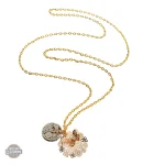 Papillon mécanique en pendentif, charme vintage pour femme