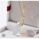 Pendentif en pierre de lune pour un style vintage
