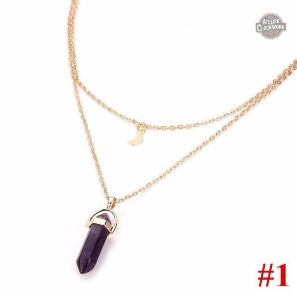 Pendentif en pierre de lune pour un cadeau spécial