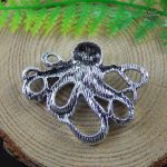 Accessoire DIY Steampunk, pendentif poulpe original
