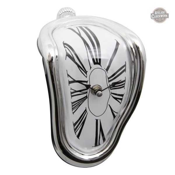 Horloge Fonue - Pendule Dali au design Steampunk