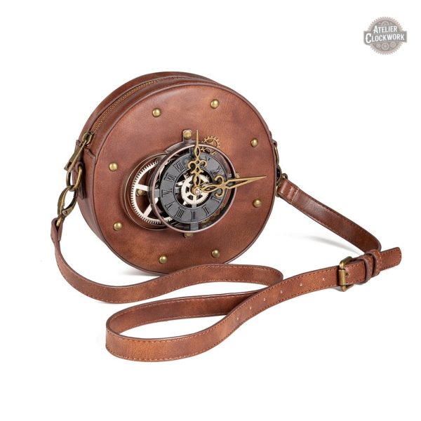 Sac à main chic steampunk avec design vintage