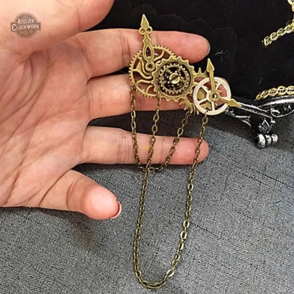 Élément décoratif steampunk pour vêtements et accessoires