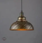 Ambiance chaleureuse avec le plafonnier Steampunk