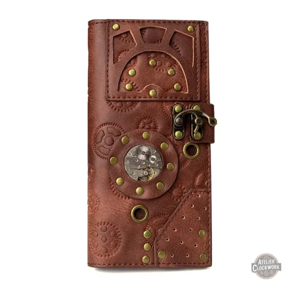Portefeuille Steampunk résistant à l'eau