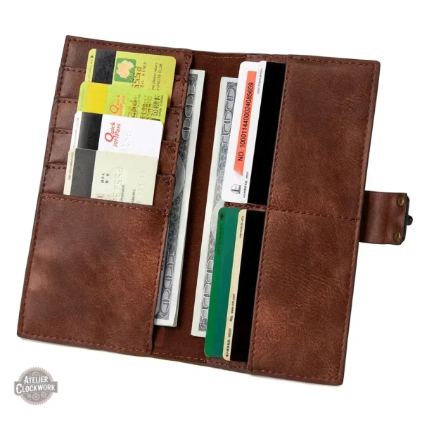 Accessoire pratique Steampunk en cuir