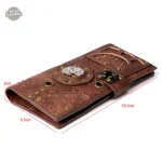 Style Steampunk : Portefeuille Long durable