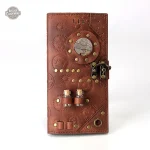 Style Steampunk : portefeuille long unique