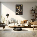 Art steampunk : robot érudit au design complexe