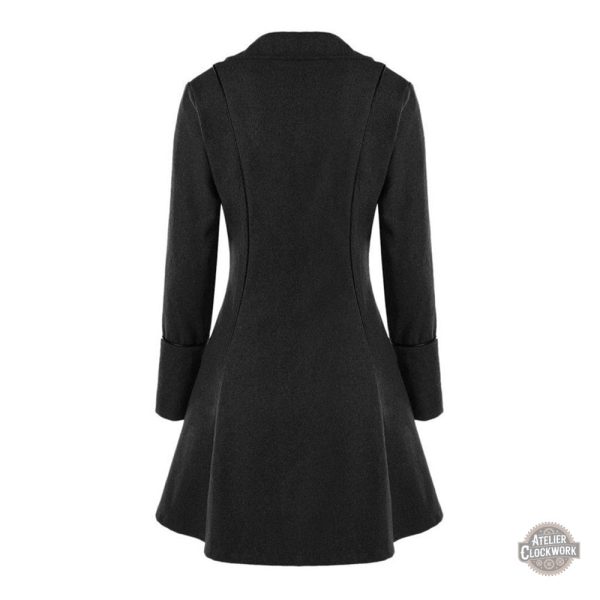 Redingote chic pour femme - mélange de styles