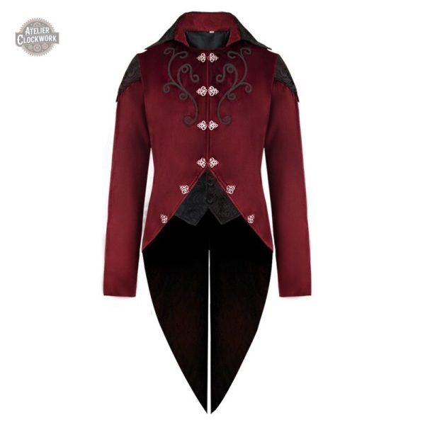 Manteau Steampunk Homme élégant et mystérieux