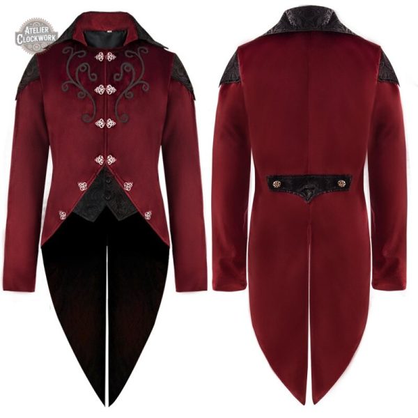 Manteau long pour un look gothique sophistiqué