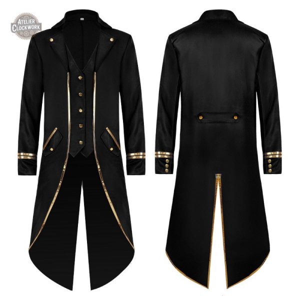redingote-pour-homme-steampunk-store-1 Redingote pour Homme - Gentleman