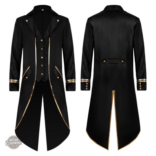 Redingote classique pour homme contemporain