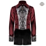 Redingote Rococo pour homme dans le style Dracula