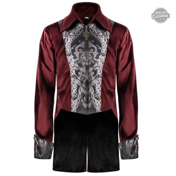 redingote-rococo-1 Redingote Rococo pour homme dans le style Dracula
