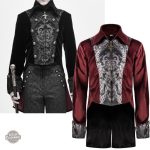 Vêtement gothique inspiré par le personnage de Dracula