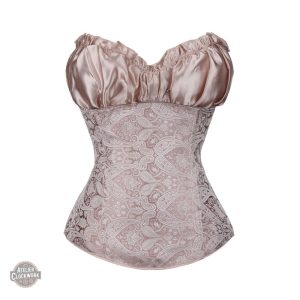 Design élégant du corset Milady en mode vintage futuriste