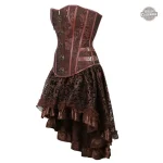 Robe steampunk élégante avec détail corset