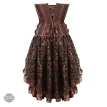 Robe à corset inspirée de la mode victorienne