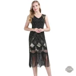 Robe féminine Art Déco pour occasions spéciales